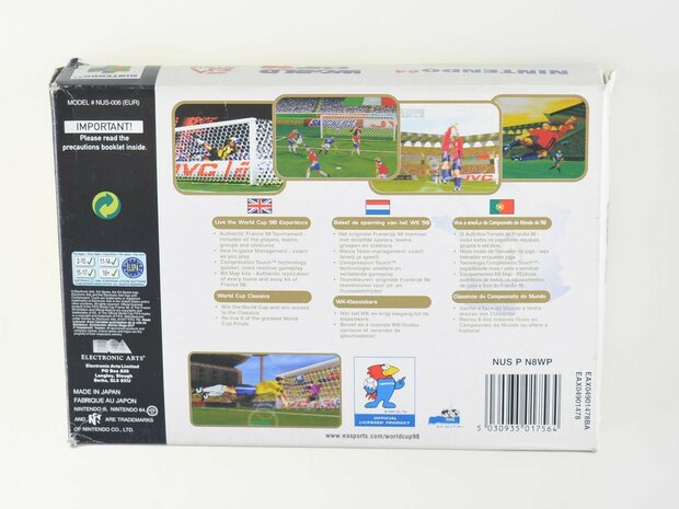 World Cup 98 (N64) e sua inexplicável magia - Nintendo Blast