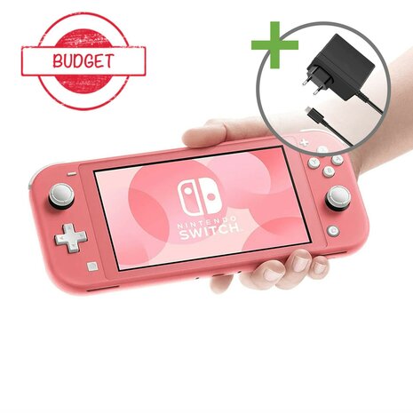 Nintendo Switch Lite Console - Coral - Budget