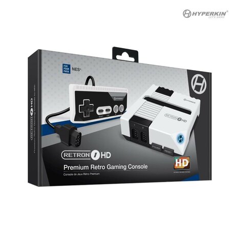 RetroN 1 NES Gaming Console (Gray) - HDMI - Nintendo NES - Outlet