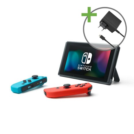 Nintendo Switch Console - Rood/Blauw