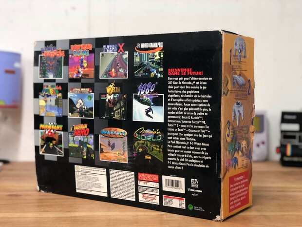 Nintendo 64 Console [Complete] F1- World Grand Prix Edition
