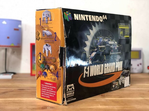 Nintendo 64 Console [Complete] F1- World Grand Prix Edition