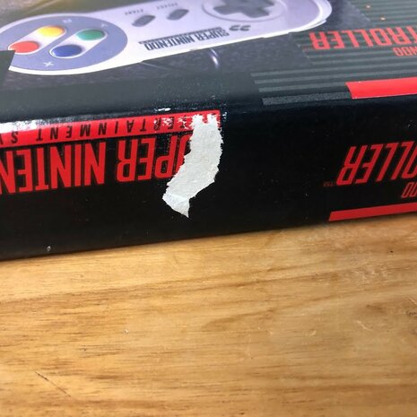 Originele Super Nintendo Controller (German) [Complete]