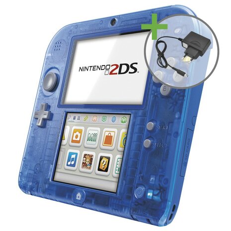 Nintendo 2DS Crystal Blue [Complete]