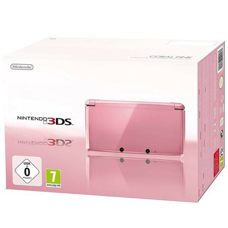 Nintendo 3DS - Coral Pink [Complete]