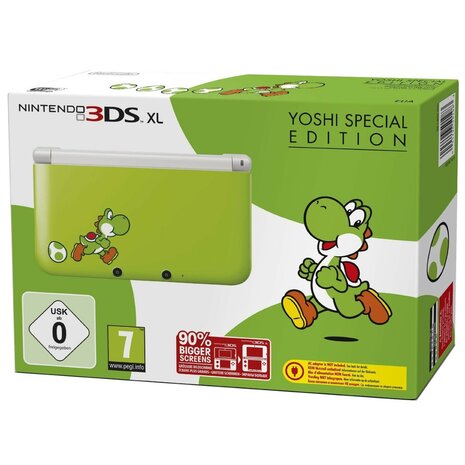 Nintendo 3DS XL - Yoshi Special Edition [Complete]