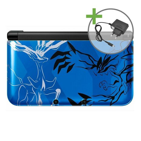 Nintendo 3DS XL - Pokemon X and Y-Xerneas and Yveltal Blue Edition