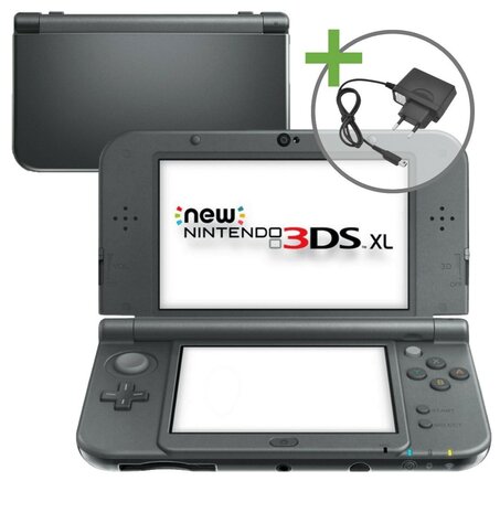 NEW Nintendo 3DS XL - Metallic Black [Complete]