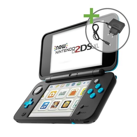 NEW Nintendo 2DS XL - Black/Turquoise