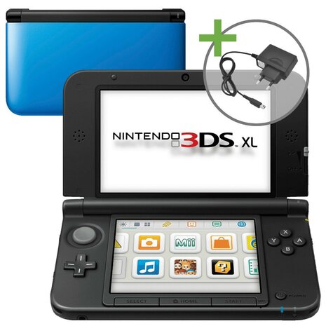Nintendo 3DS XL - Blue/Black [Complete]