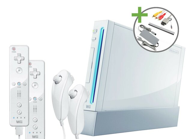 Nintendo Wii Starter Pack - Two Player Edition (White)