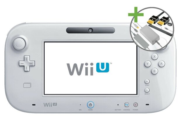 Wii U Console + Gamepad Starter Pack White