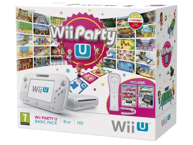 Nintendo Wii U Starter Pack - Wii Party U Edition [Complete]