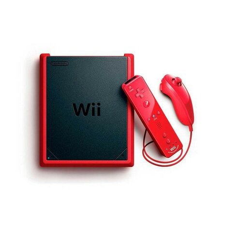 Nintendo Wii Console Mini Red [Complete]