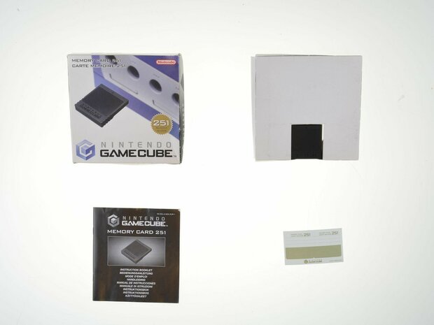 Originele Gamecube Memory Card 251 Blocks [Complete]