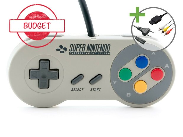Super Nintendo Starter Pack - Super Mario World Edition - Budget