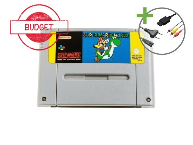 Super Nintendo Starter Pack - Super Mario World Edition - Budget