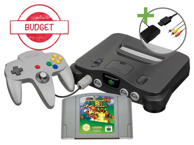 Nintendo 64 Starter Pack - Super Mario 64 Edition - Budget
