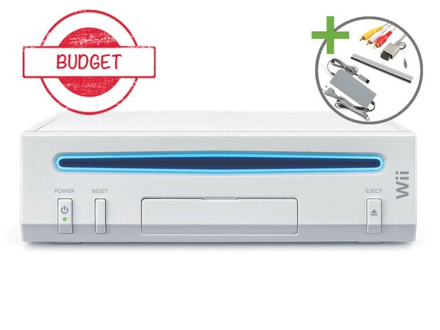 Nintendo Wii Starter Pack - Motion Plus White Edition - Budget