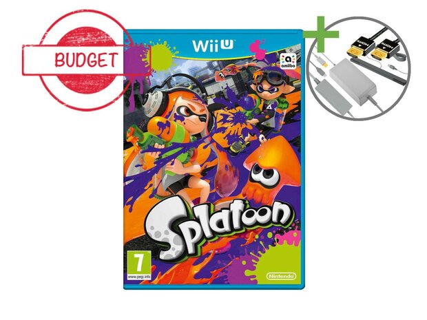 Nintendo Wii U Starter Pack - Splatoon Edition - Budget