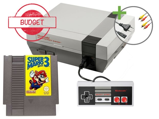 Nintendo NES Starter Pack - Super Mario Bros. 3 Control Deck Edition - Budget