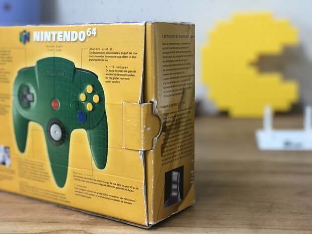 Originele Nintendo 64 Controller Green [Complete]
