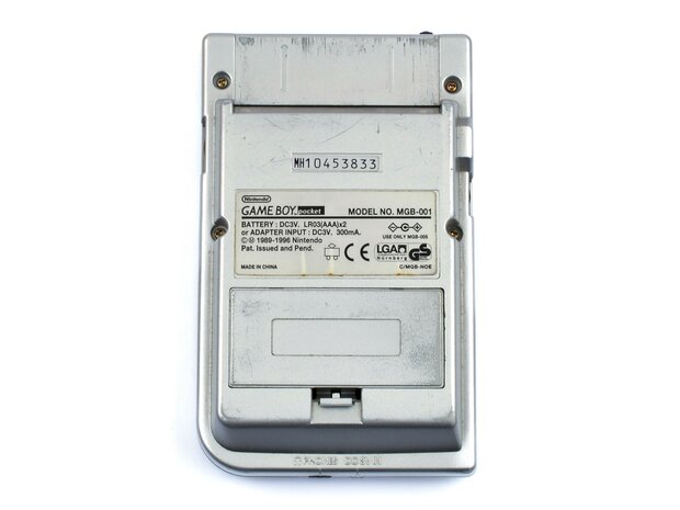Gameboy Pocket Silver