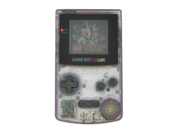 Gameboy Color Transparent Purple