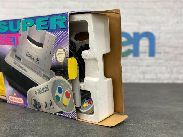 Super Nintendo SNES Console Super Set [Complete]