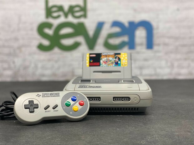 Super Nintendo SNES Console + Super Mario All Stars [Complete]