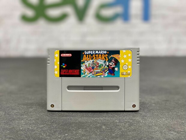 Super Nintendo SNES Console + Super Mario All Stars [Complete]
