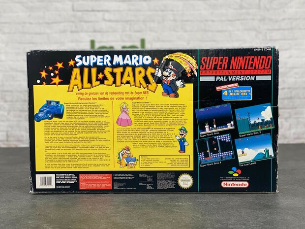 Super Nintendo SNES Console + Super Mario All Stars [Complete]