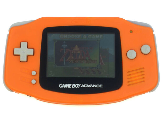 Gameboy Advance Pumkin Orange