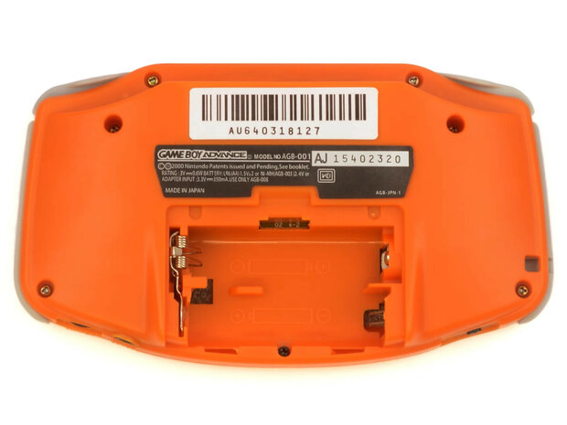 Gameboy Advance Pumkin Orange
