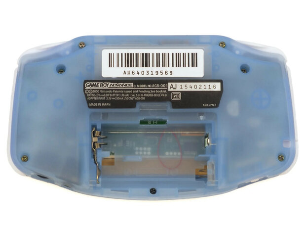 Gameboy Advance Limited Sonic Edition + IPS V2 Backlight
