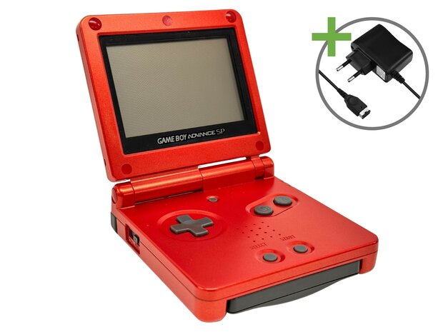 Gameboy Advance SP Red
