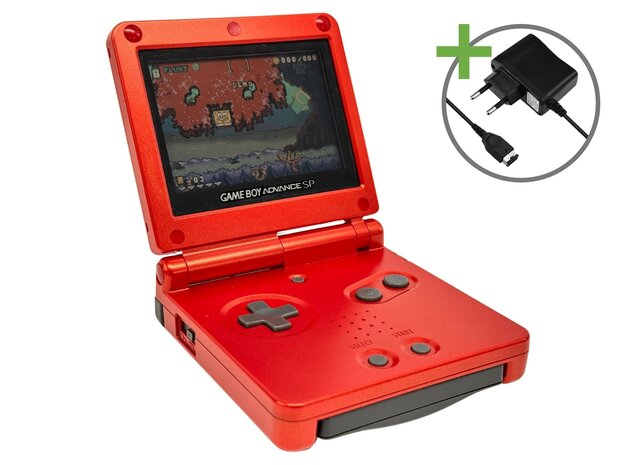 Gameboy Advance SP Red