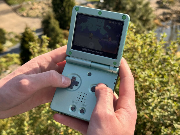 Gameboy Advance SP Green - IPS V2
