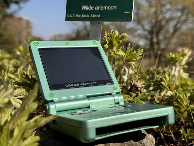 Gameboy Advance SP Green - IPS V2