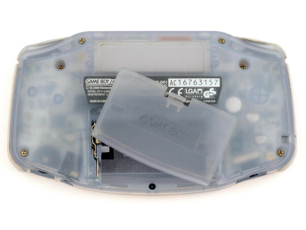 Gameboy Advance Transparent Blue