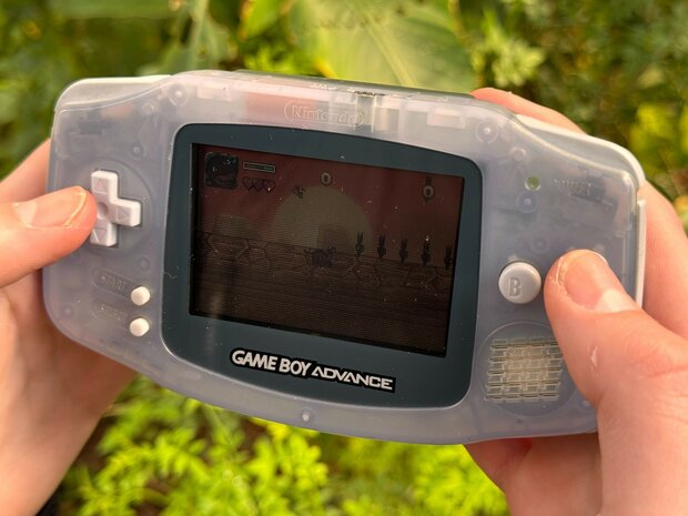 Gameboy Advance Transparent Blue