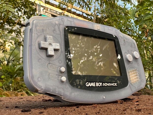 Gameboy Advance Transparent Blue