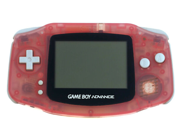 Gameboy Advance Transparent Pink