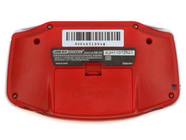 Gameboy Advance Red