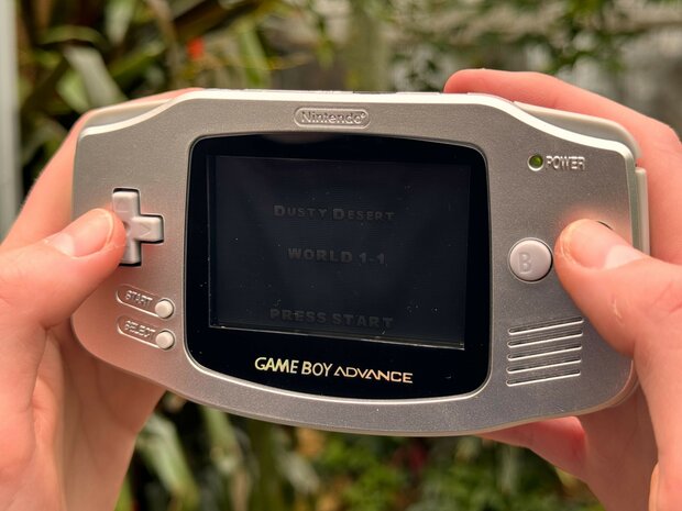 Gameboy Advance Silver