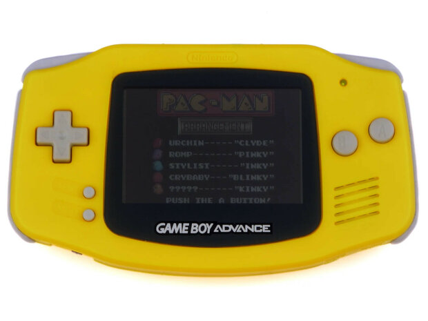 Gameboy Advance Yellow Lemon