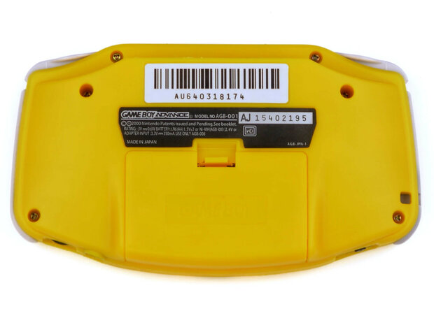 Gameboy Advance Yellow Lemon
