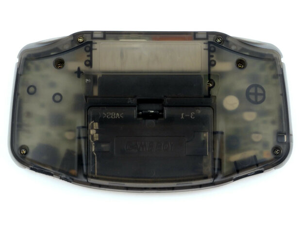 Gameboy Advance Transparent Black