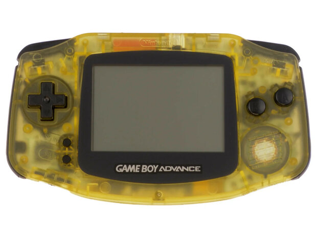 Gameboy Advance Clear Yellow