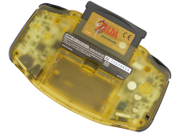 Gameboy Advance Clear Yellow